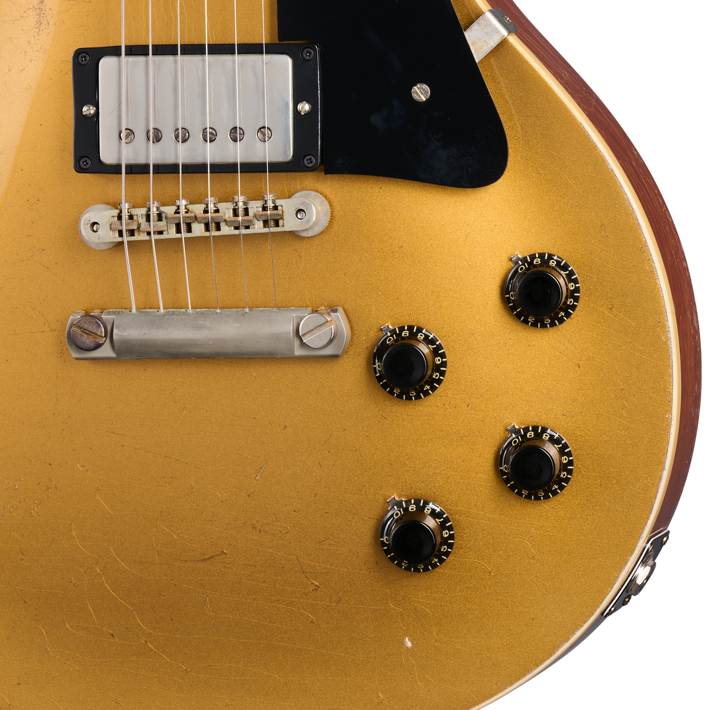 Gibson Custom 1957 Les Paul Standard Reissue, Heavy Aged, Double Gold Electric Guitar Gibson Custom