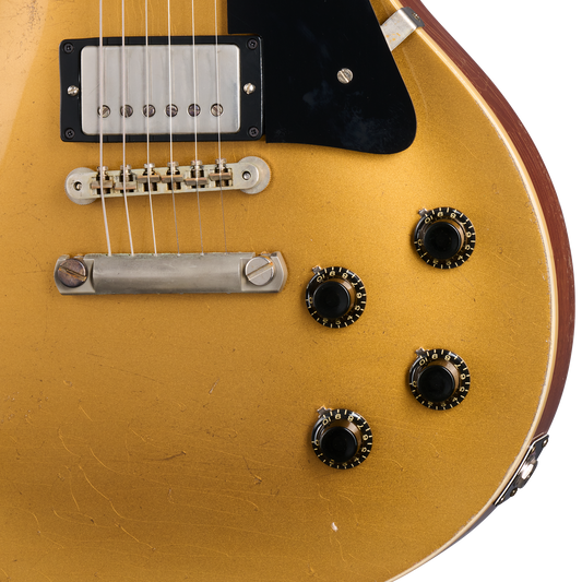 Gibson Custom 1957 Les Paul Standard Reissue, Heavy Aged, Double Gold Electric Guitar Gibson Custom