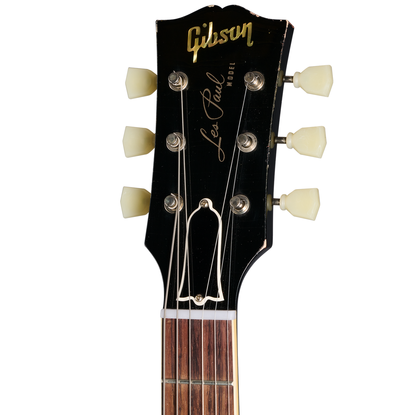 Gibson Custom 1957 Les Paul Standard, Light Aged, All Ebony Electric Guitar Gibson Custom