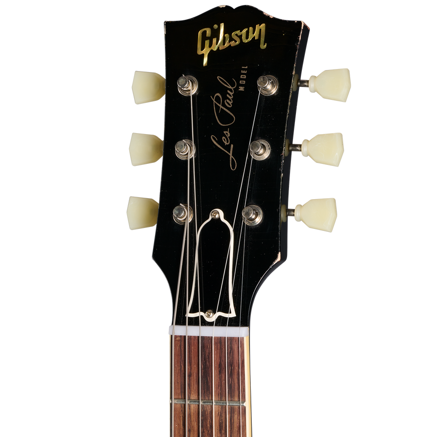 Gibson Custom 1957 Les Paul Standard, Light Aged, All Ebony Electric Guitar Gibson Custom