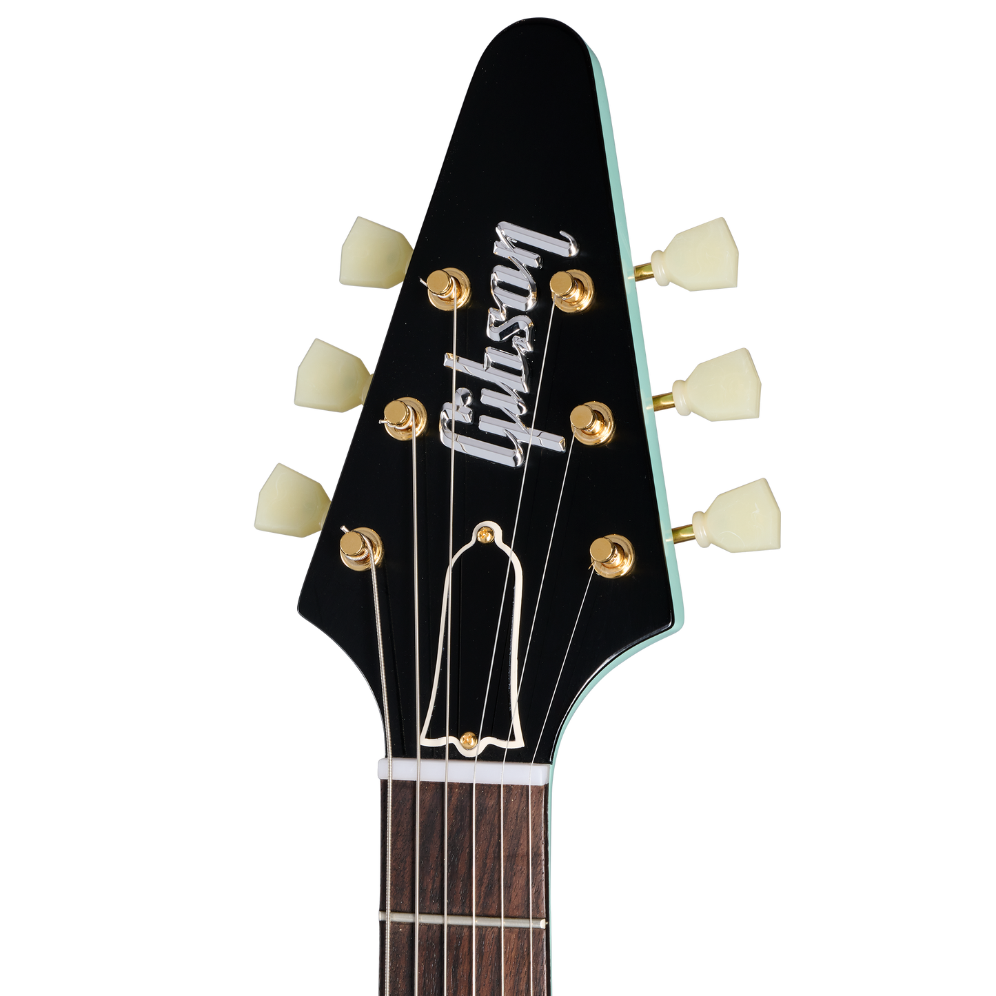 Gibson Custom 1958 Korina Flying V Reissue, Kerry Green VOS Electric Guitar Gibson Custom