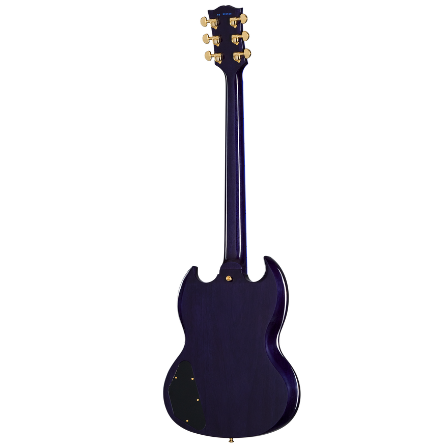 Gibson Custom SG Custom Figured 2-Pickup, Exclusive, Blue Widow Electric Guitar Gibson Custom