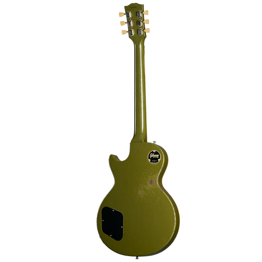 Gibson Custom 1958 Les Paul Standard, Heavy Aged, Olive Drab Electric Guitar Gibson Custom