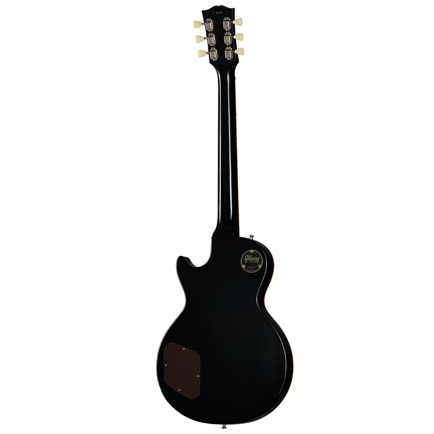 Gibson Custom 1957 Les Paul Standard, Exclusive, Ebony VOS Electric Guitar Gibson Custom
