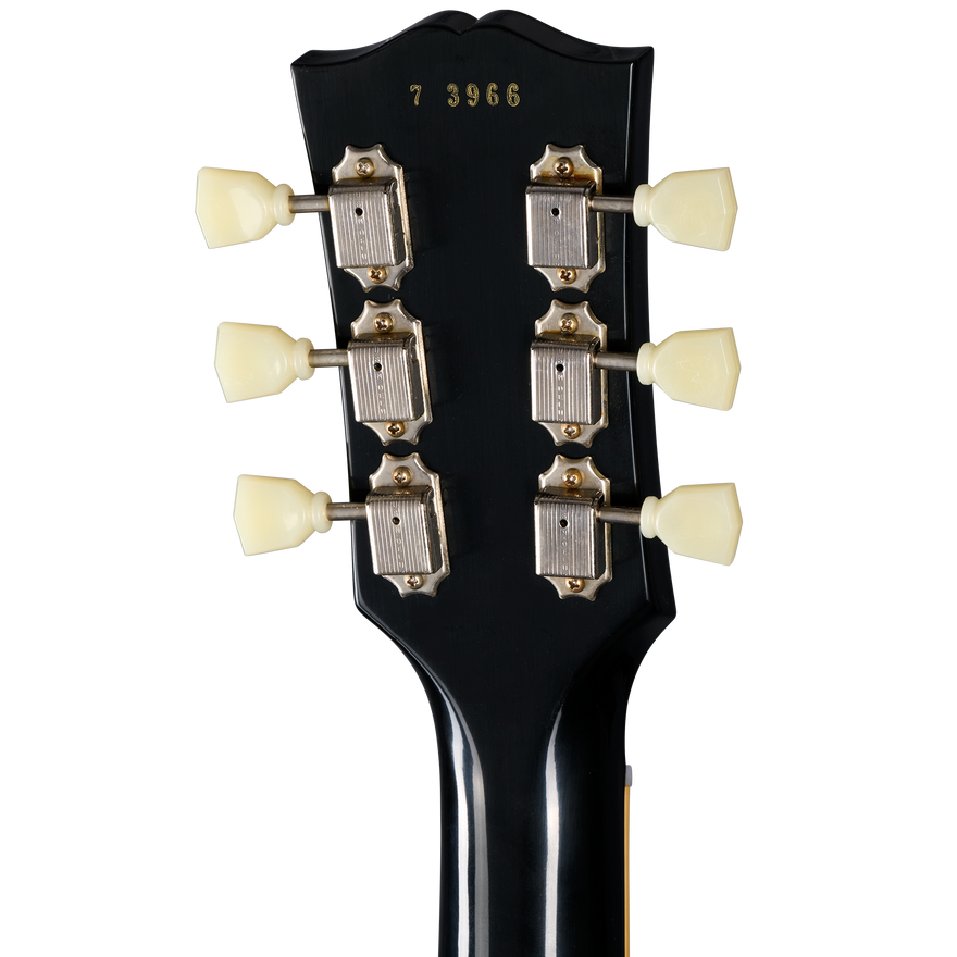 Gibson Custom 1957 Les Paul Standard, Exclusive, Ebony VOS Electric Guitar Gibson Custom