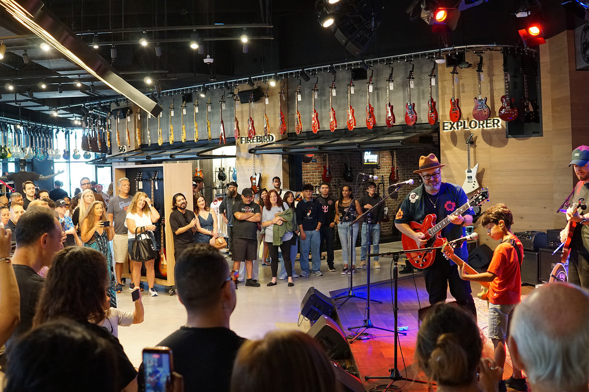 Marty Schwartz at the Gibson Garage Miami