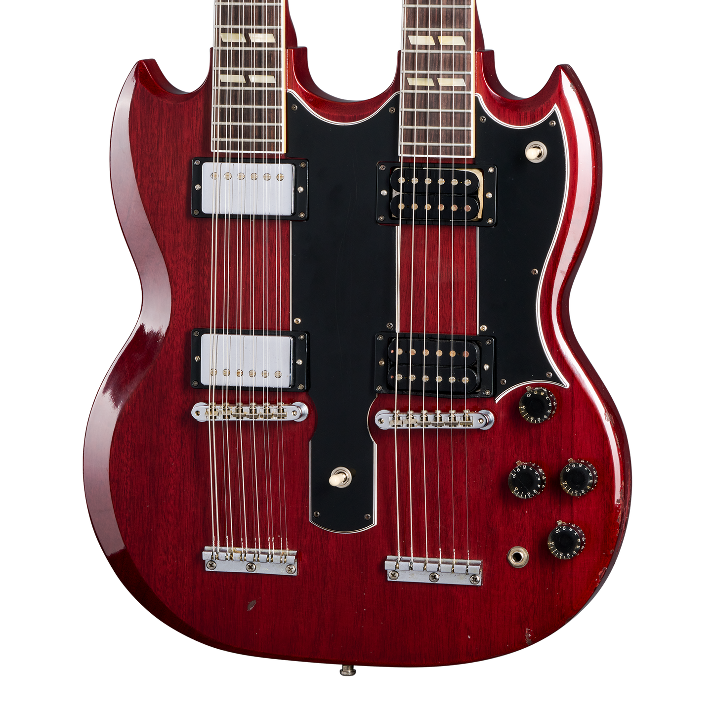 Gibson Custom Jimmy Page 1969 EDS-1275 Doubleneck Collector’s Edition, Signed, Exclusive, Cherry Electric Guitar Gibson Custom