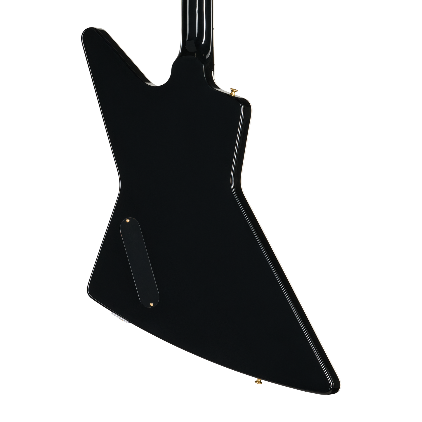 Gibson Custom Explorer Custom with Bound Headstock, Gloss, Ebony Electric Guitar Gibson Custom