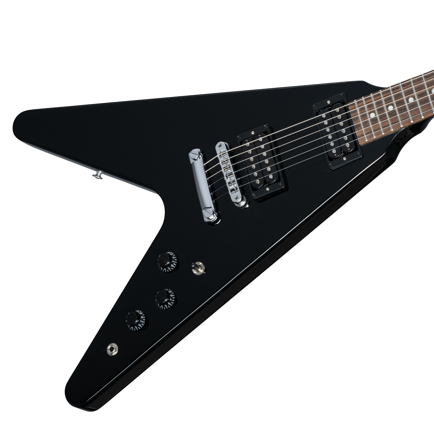 Gibson Flying V 80s, Ebony Electric Guitar Gibson