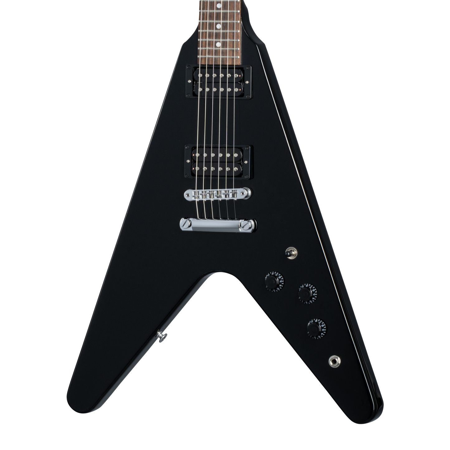 Gibson Flying V 80s, Ebony Electric Guitar Gibson