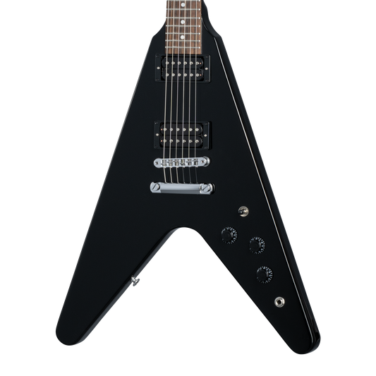 Gibson Flying V 80s, Ebony Electric Guitar Gibson