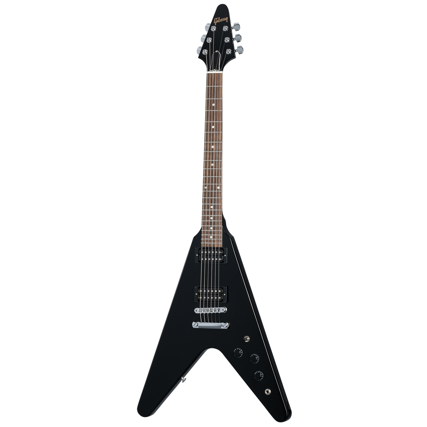Gibson Flying V 80s, Ebony Electric Guitar Gibson