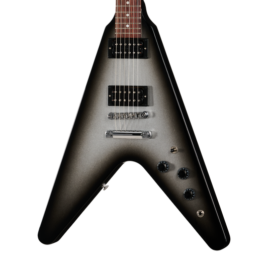 Gibson Flying V 80s, Silverburst, Exclusive Electric Guitar Gibson