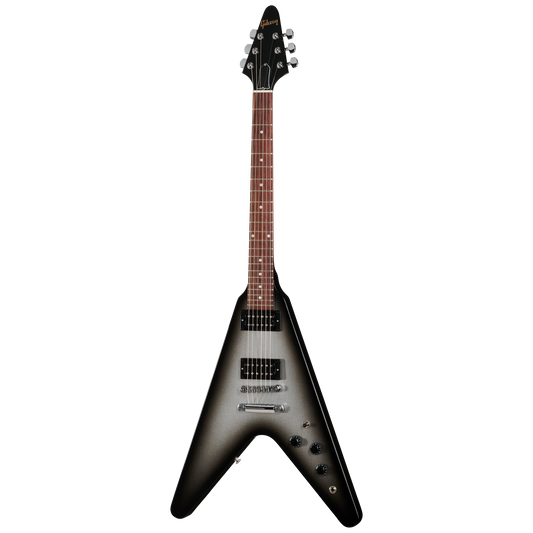 Gibson Flying V 80s, Silverburst, Exclusive Electric Guitar Gibson
