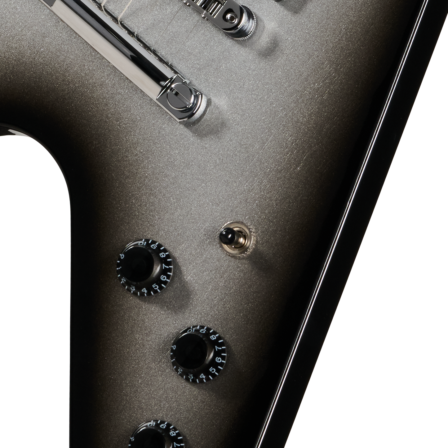 Gibson Flying V 80s, Silverburst, Exclusive Electric Guitar Gibson