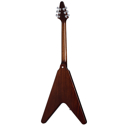 Gibson Flying V 70s, Dark Walnut, Exclusive Electric Guitar Gibson