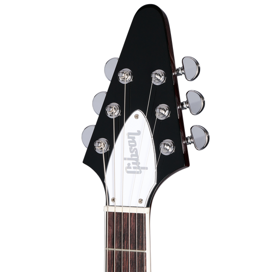 Gibson Flying V 70s, Dark Walnut, Exclusive Electric Guitar Gibson