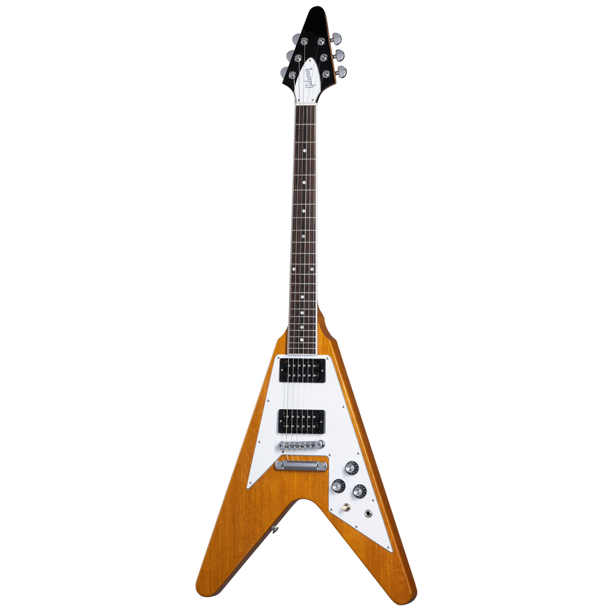 Gibson Flying V 70s, Antique Natural Electric Guitar Gibson