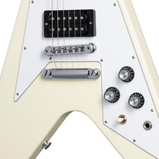 Gibson Flying V 70s, Classic White Electric Guitar Gibson