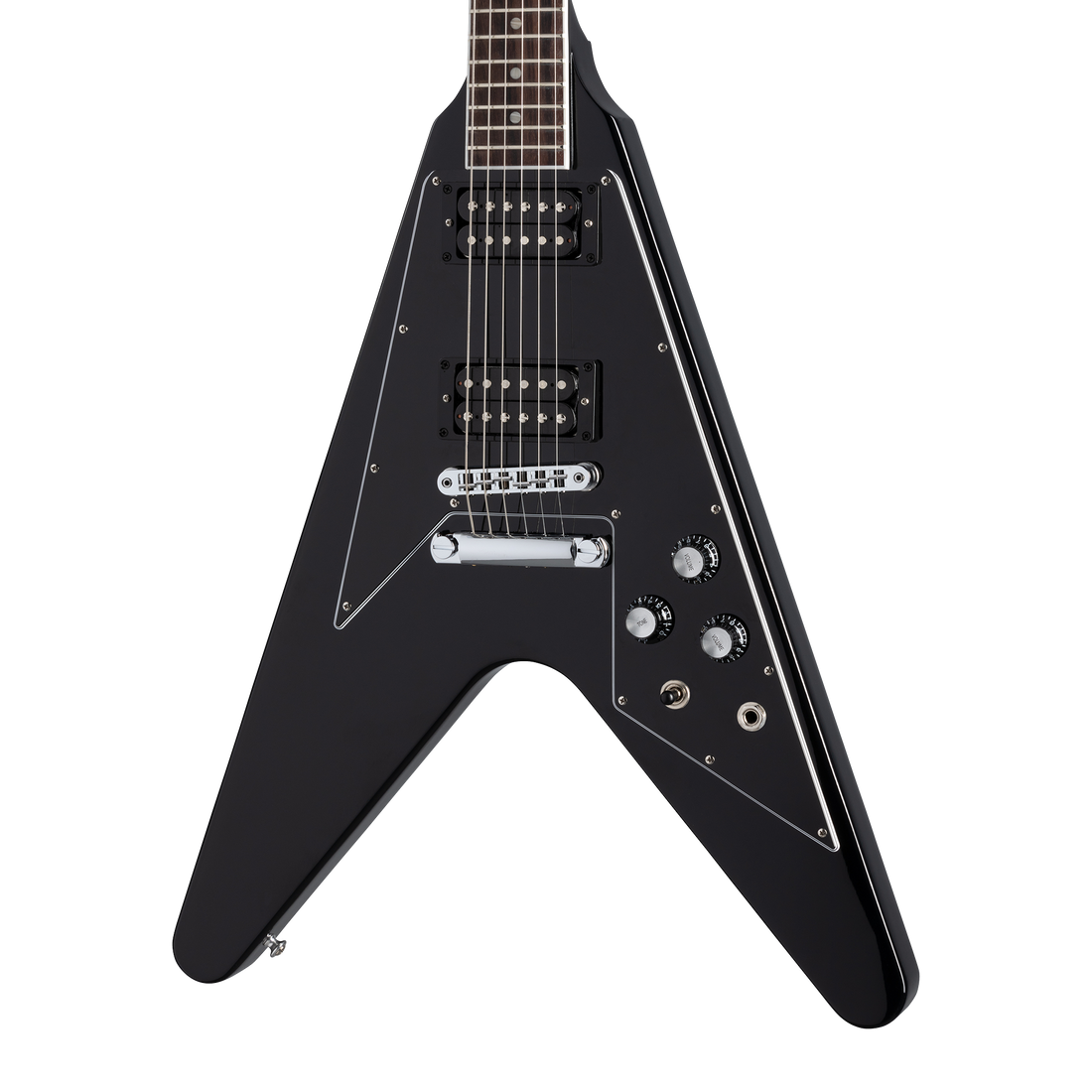 Gibson Flying V 70s, Ebony Electric Guitar Gibson