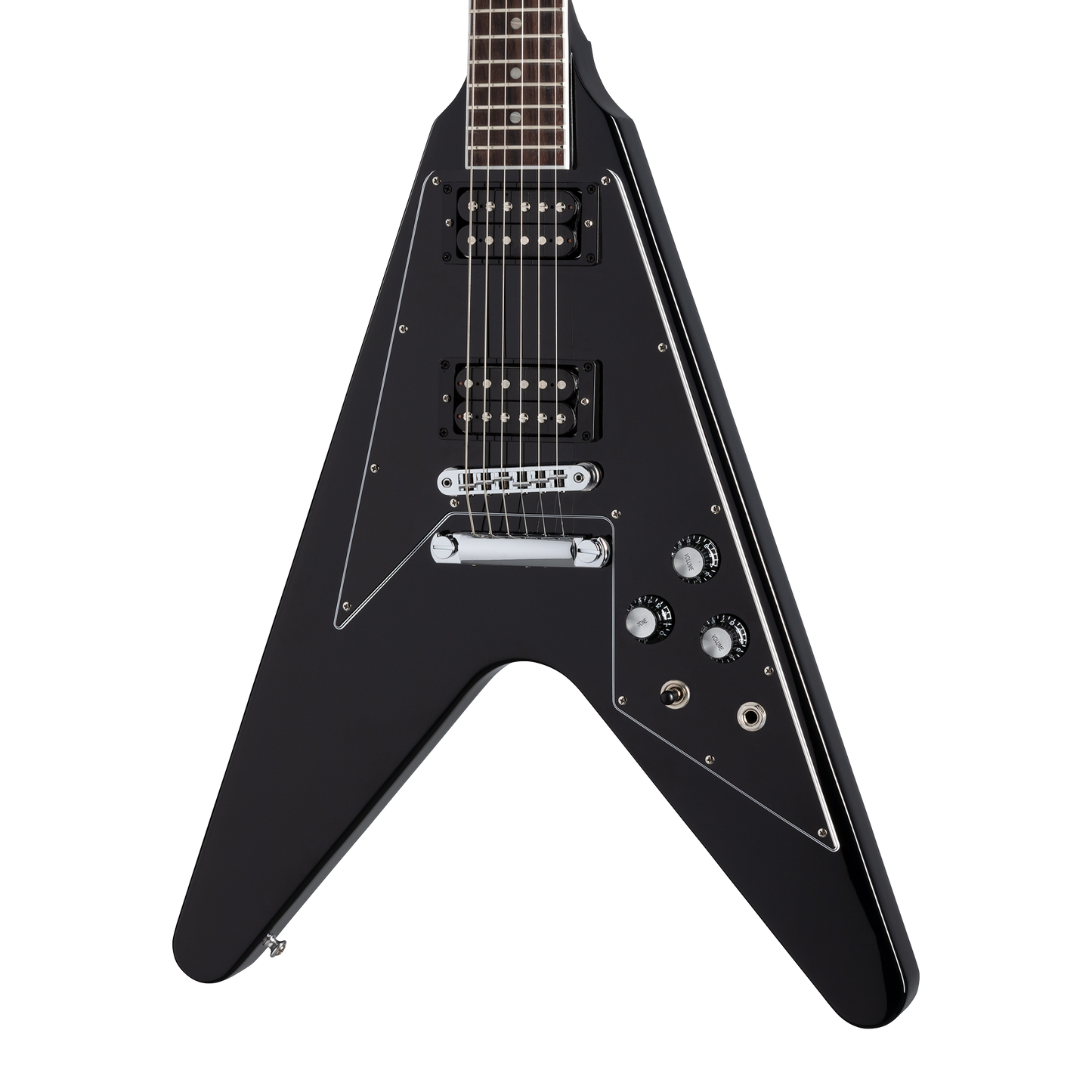 Gibson Flying V 70s, Ebony Electric Guitar Gibson