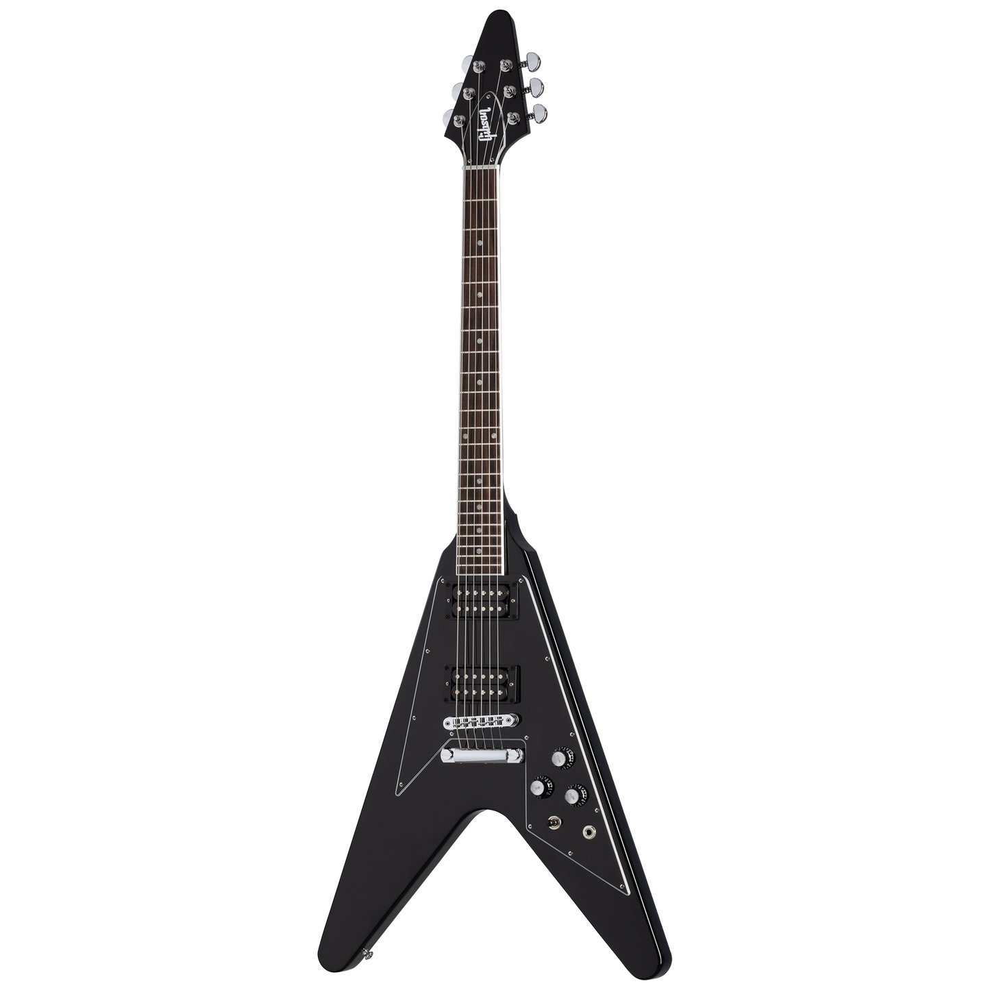 Gibson Flying V 70s, Ebony Electric Guitar Gibson