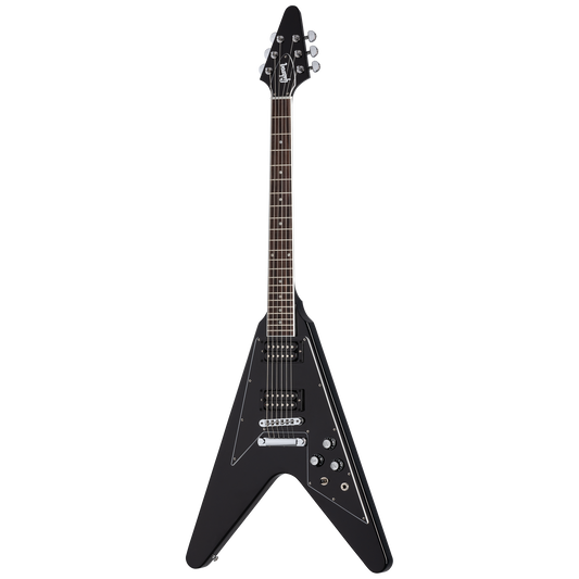 Gibson Flying V 70s, Ebony Electric Guitar Gibson