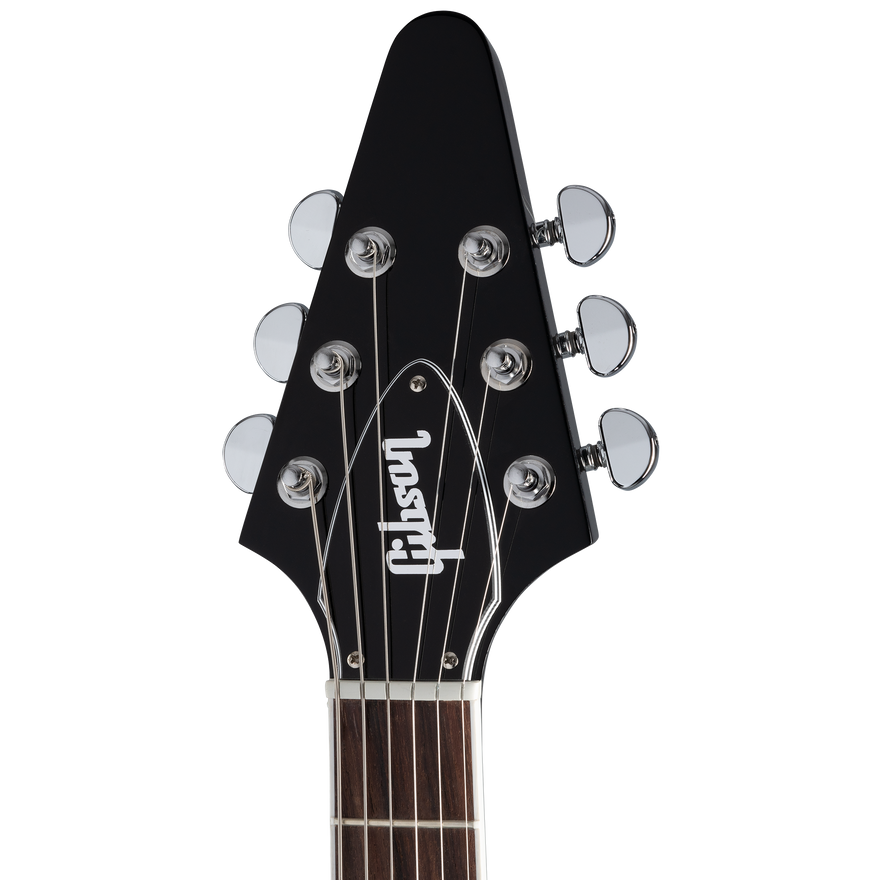 Gibson Flying V 70s, Ebony Electric Guitar Gibson