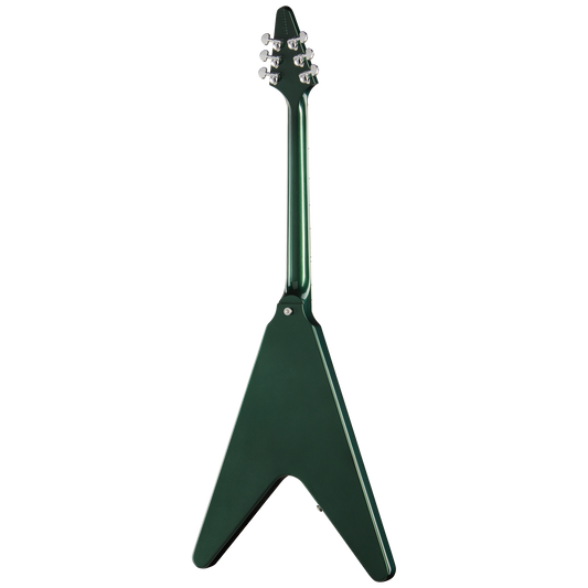 Gibson Flying V 70s, British Racing Green, Exclusive Electric Guitar Gibson