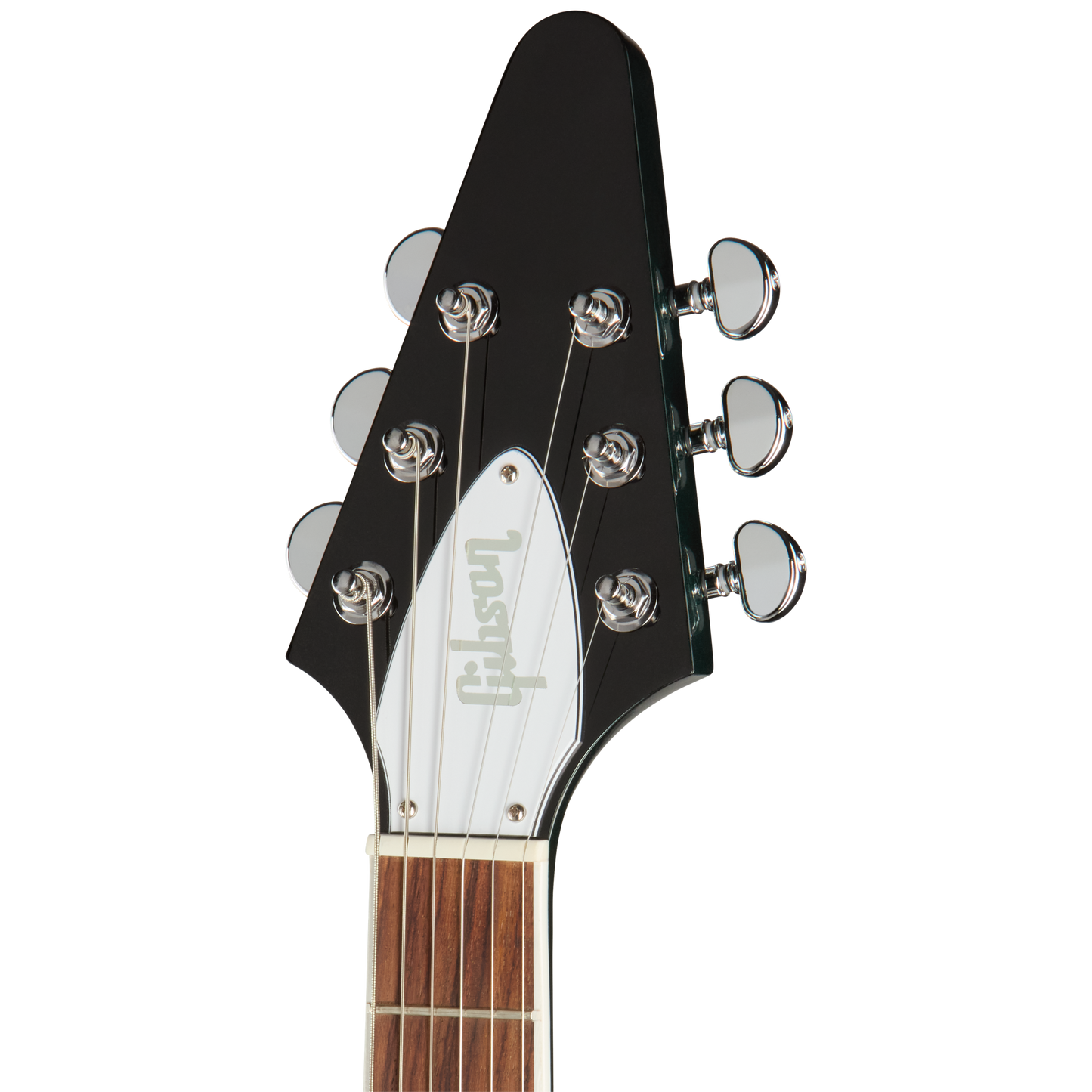 Gibson Flying V 70s, British Racing Green, Exclusive Electric Guitar Gibson