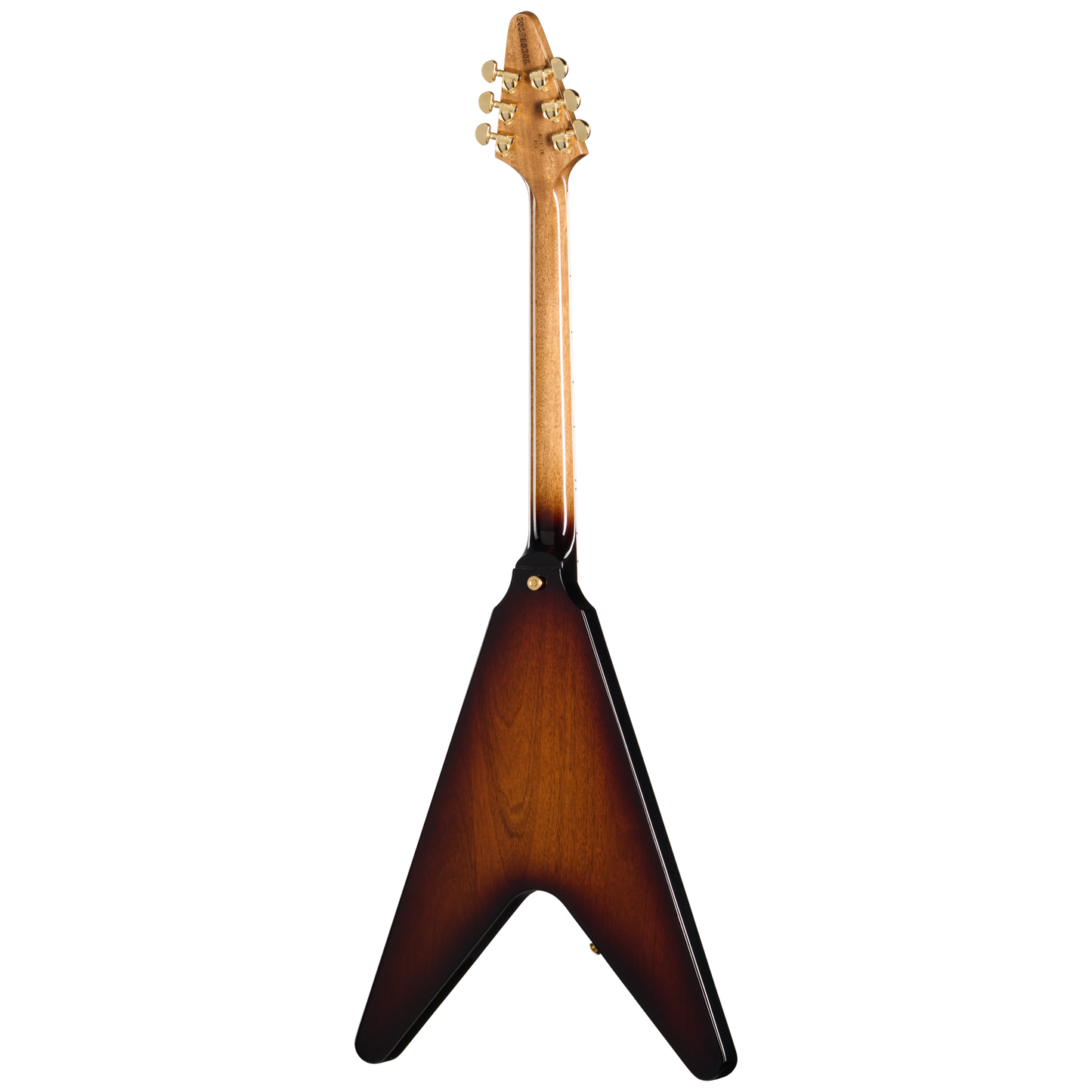 Gibson Flying V 70s with Gold Hardware, Vintage Sunburst, Exclusive Electric Guitar Gibson