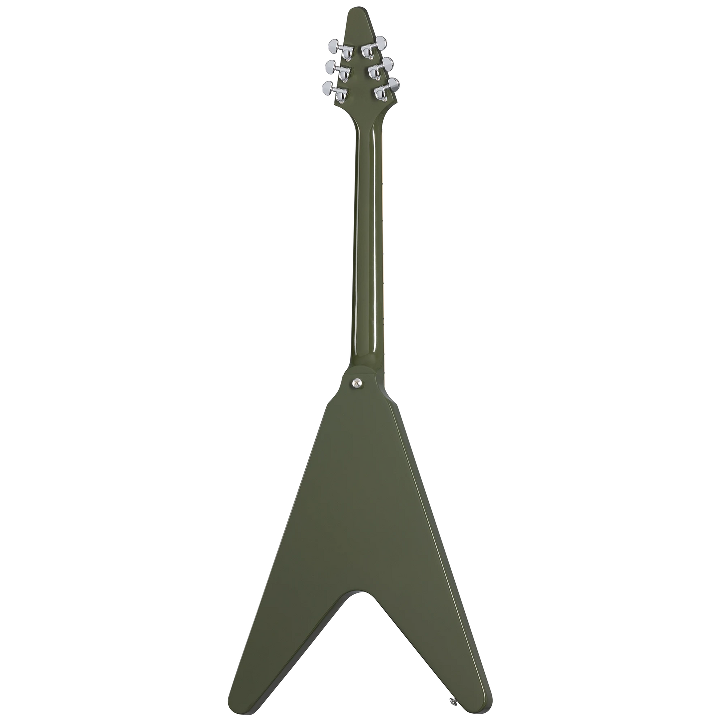 Gibson Flying V 70s, Olive Drab Electric Guitar Gibson