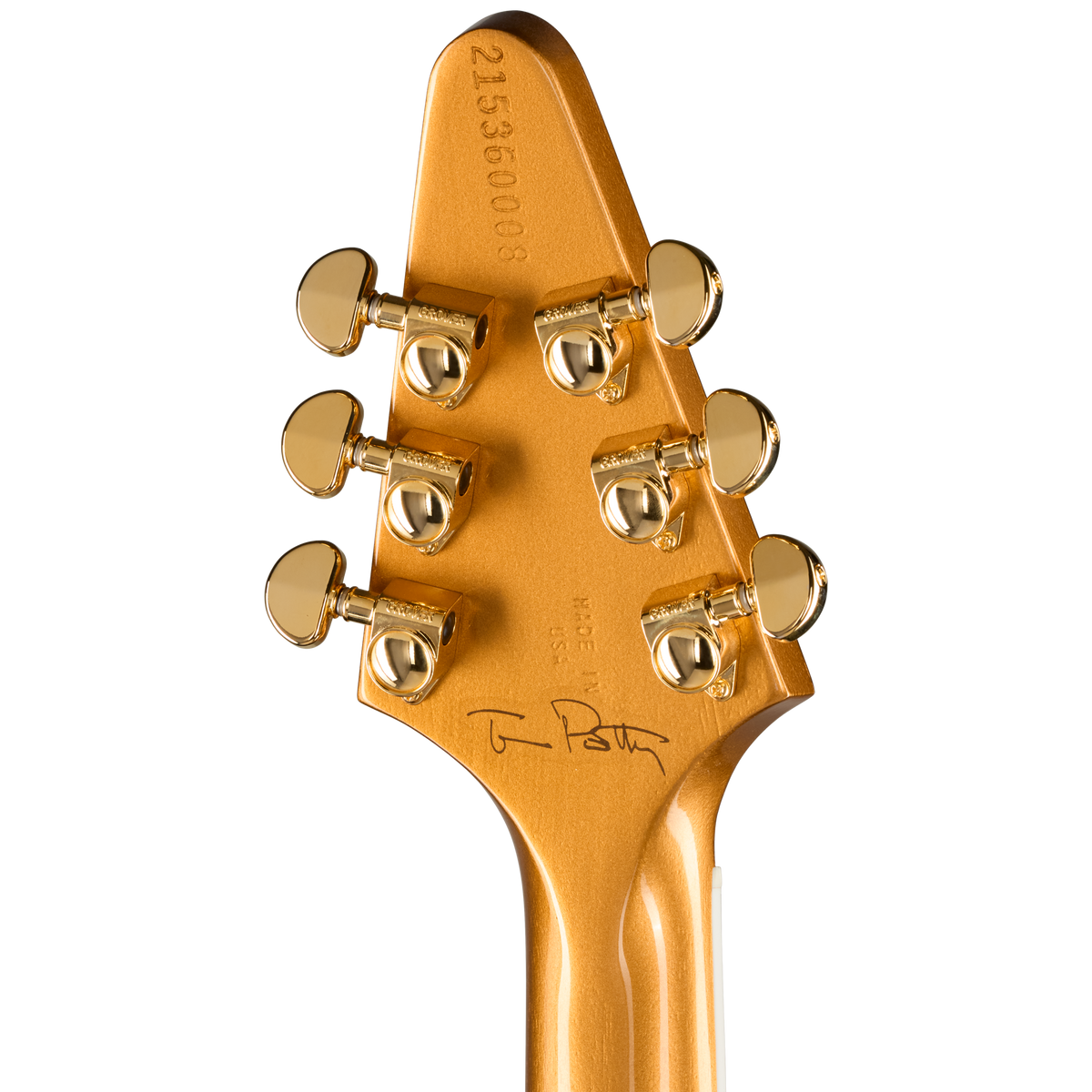 Gibson Tom Petty Flying V 50th Anniversary, Gainesville Gold, Exclusive Electric Guitar Gibson