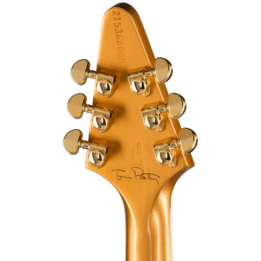 Gibson Tom Petty Flying V 50th Anniversary, Gainesville Gold, Exclusive Electric Guitar Gibson