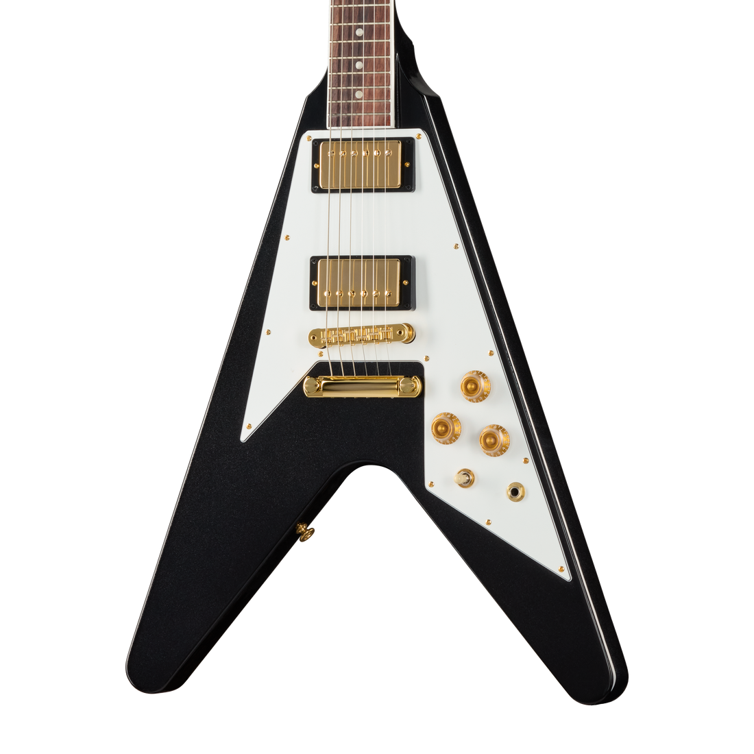 Gibson Tom Petty Flying V 50th Anniversary, Graphite Metallic, Exclusive Electric Guitar Gibson