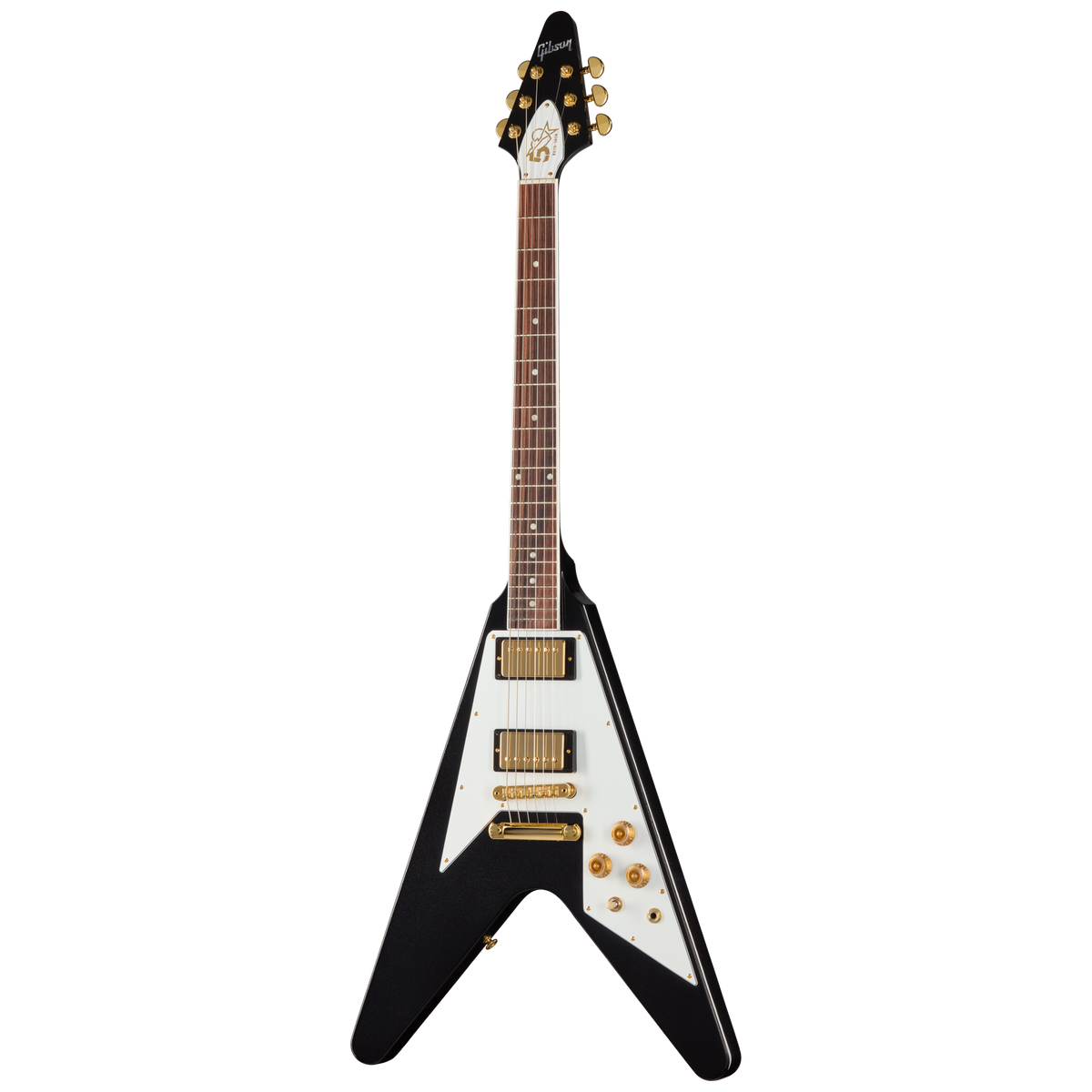 Gibson Tom Petty Flying V 50th Anniversary, Graphite Metallic, Exclusive Electric Guitar Gibson
