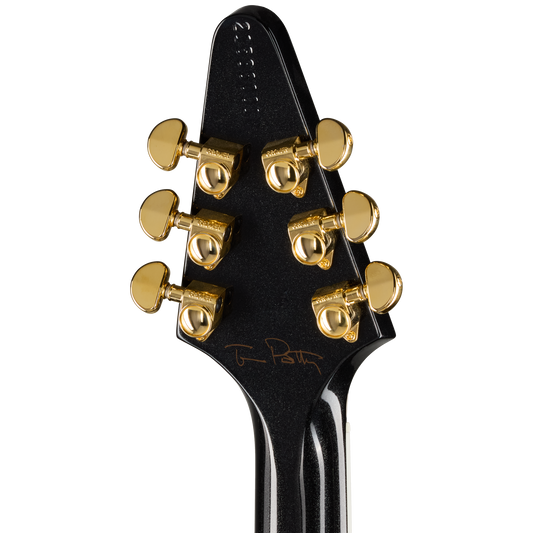 Gibson Tom Petty Flying V 50th Anniversary, Graphite Metallic, Exclusive Electric Guitar Gibson