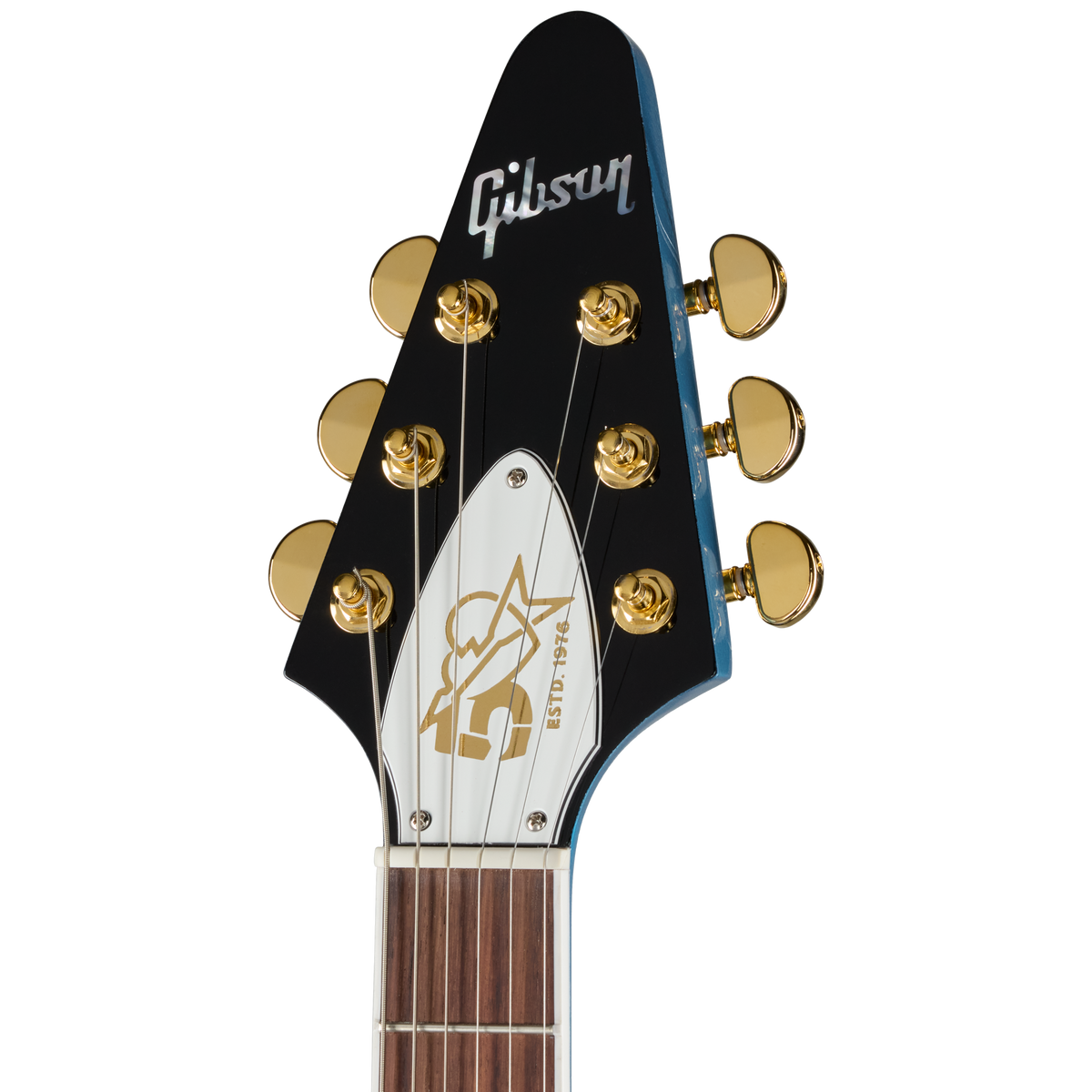 Gibson Tom Petty Flying V 50th Anniversary, Pelham Blue, Exclusive Electric Guitar Gibson