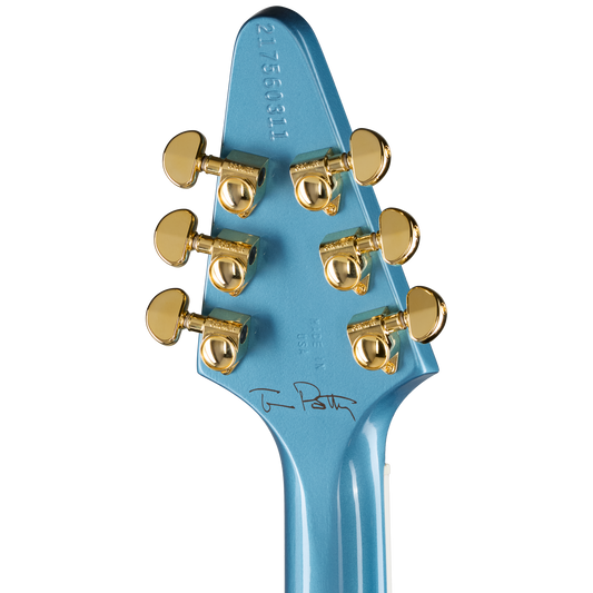 Gibson Tom Petty Flying V 50th Anniversary, Pelham Blue, Exclusive Electric Guitar Gibson