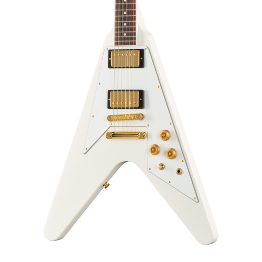 Gibson Tom Petty Flying V 50th Anniversary, Pearl White, Exclusive Electric Guitar Gibson