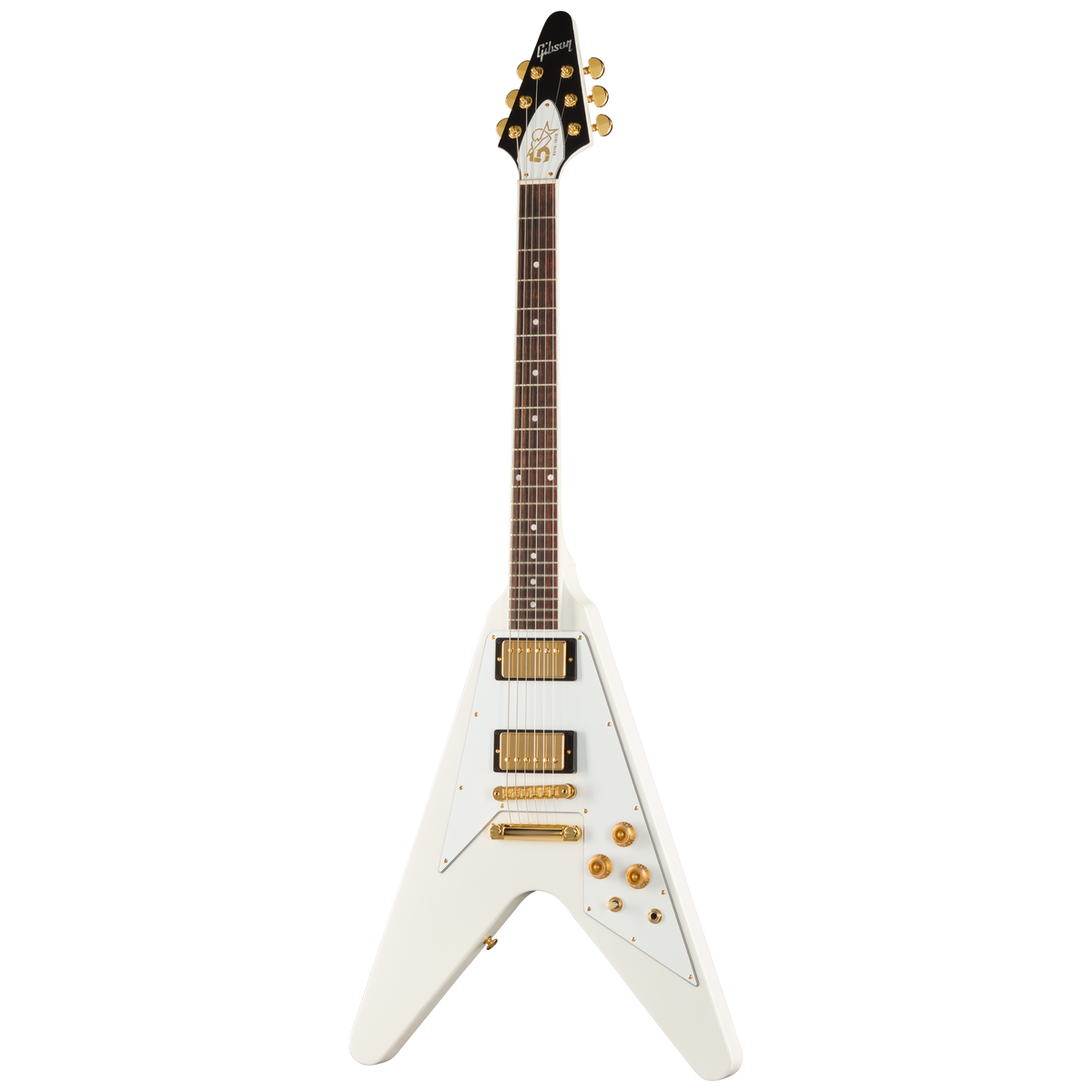 Gibson Tom Petty Flying V 50th Anniversary, Pearl White, Exclusive Electric Guitar Gibson