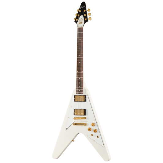 Gibson Tom Petty Flying V 50th Anniversary, Pearl White, Exclusive Electric Guitar Gibson