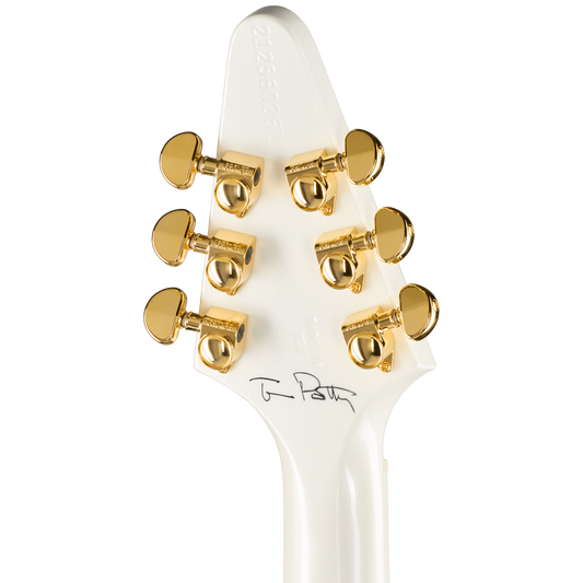 Gibson Tom Petty Flying V 50th Anniversary, Pearl White, Exclusive Electric Guitar Gibson