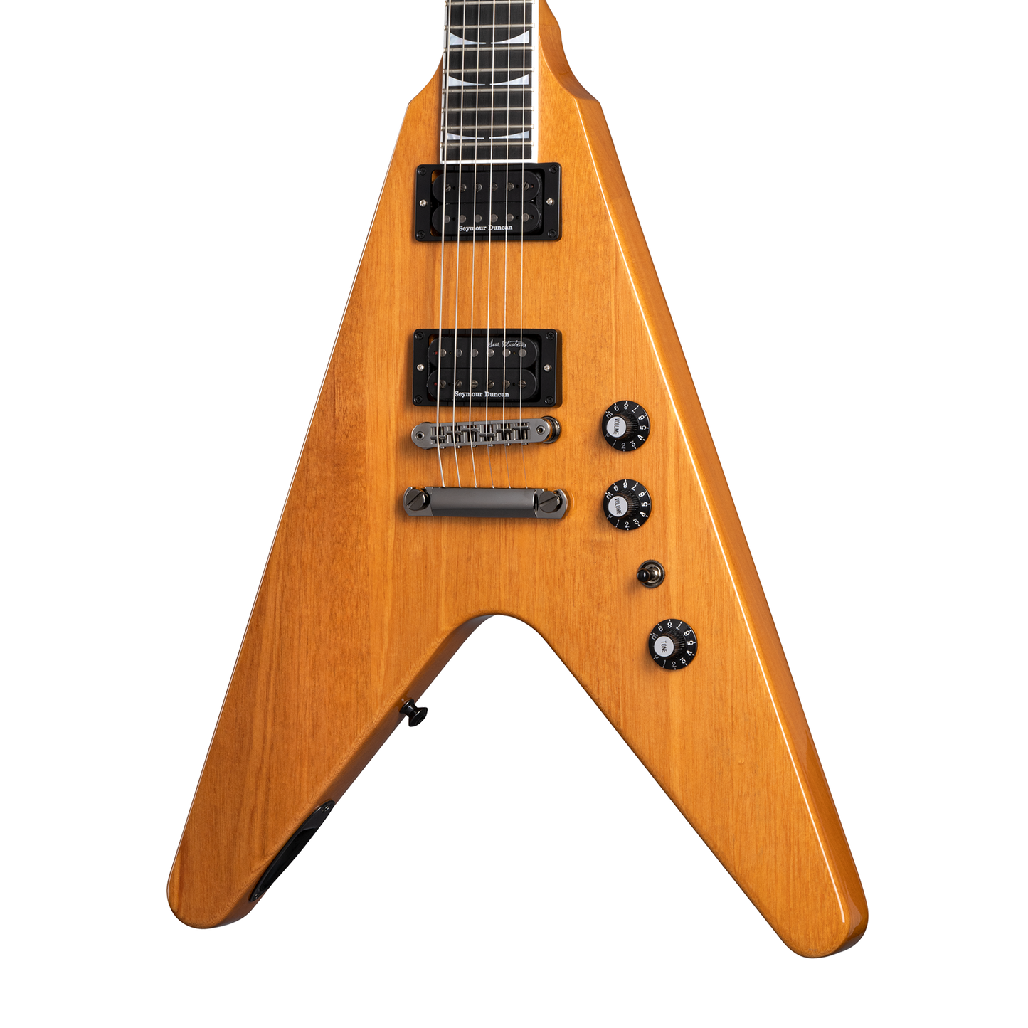 Gibson Dave Mustaine Flying V EXP, Antique Natural Electric Guitar Gibson