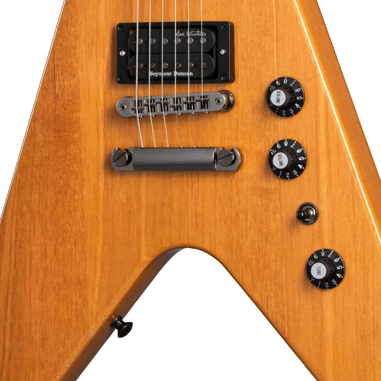 Gibson Dave Mustaine Flying V EXP, Antique Natural Electric Guitar Gibson