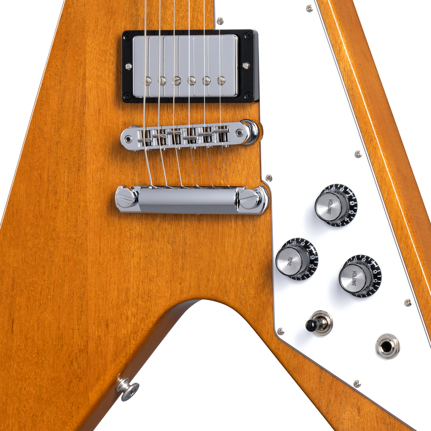 Gibson Flying V, Antique Natural Electric Guitar Gibson