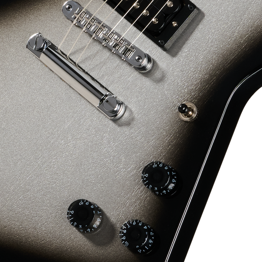 Gibson Explorer 80s, Silverburst, Exclusive Electric Guitar Gibson