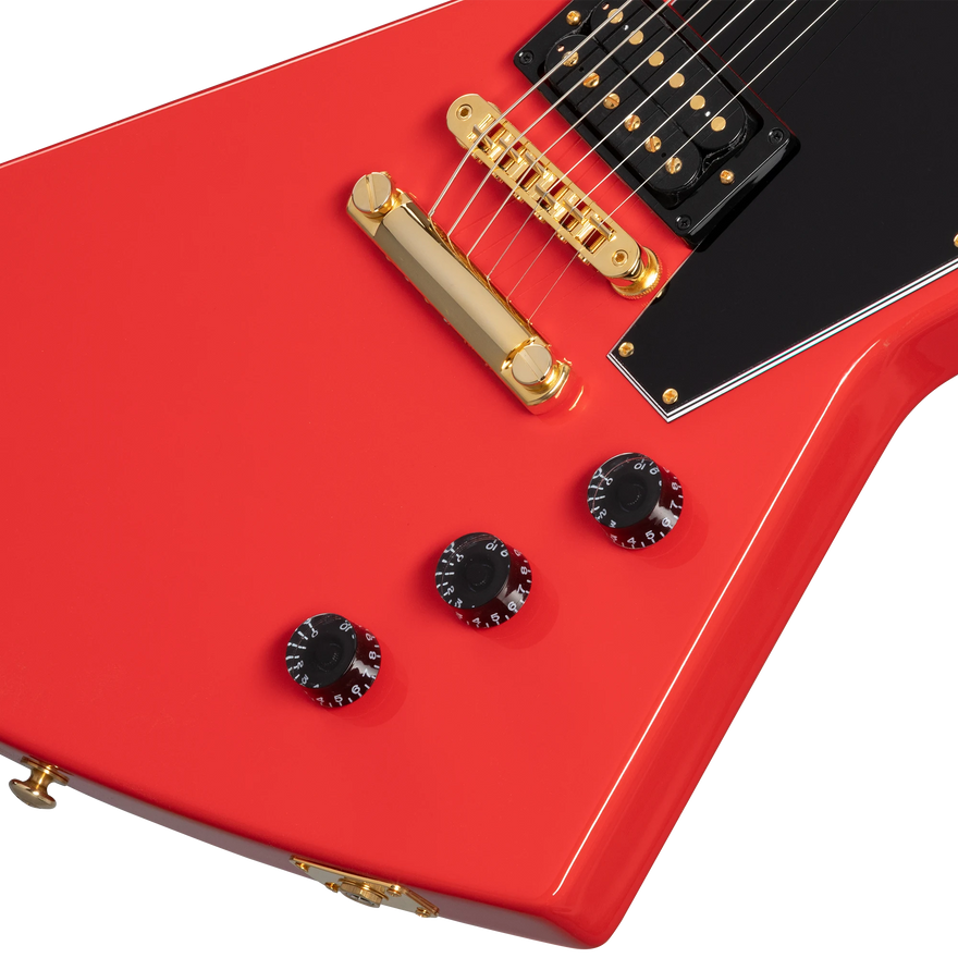Gibson Lzzy Hale Signature Explorerbird, Cardinal Red Electric Guitar Gibson