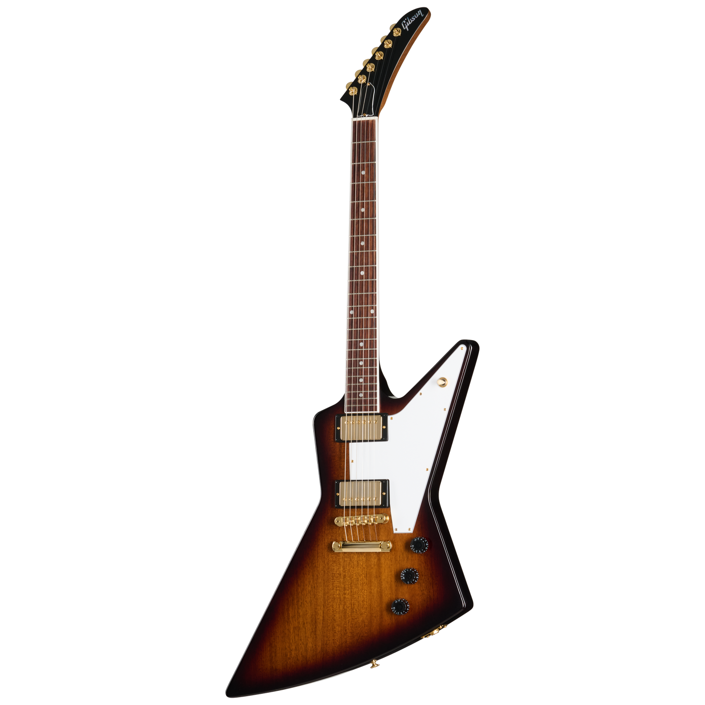 Gibson Explorer 70s with Gold Hardware, Vintage Sunburst, Exclusive Electric Guitar Gibson