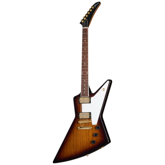 Gibson Explorer 70s with Gold Hardware, Vintage Sunburst, Exclusive Electric Guitar Gibson